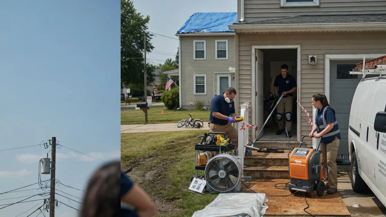 Water Damage Repair in Swanville, MN near me